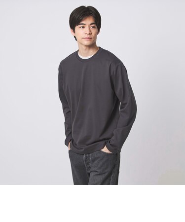 オーガニック コットン ポンチ クルーネック Tシャツ