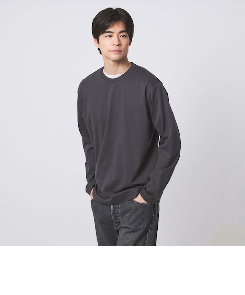 オーガニック コットン ポンチ クルーネック Tシャツ