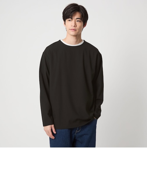 KIVANC ノーカラー 長袖 Tシャツ