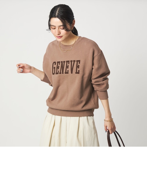 フェード カレッジ ロゴ スウェット プルオーバー