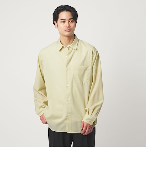 ウォッシャブル トロ ジャストルーズ シャツ -ストレッチ-