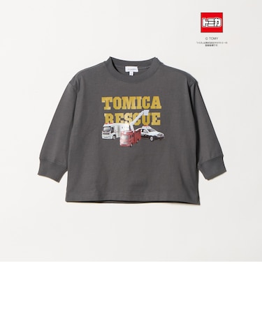 【別注】＜TOMICA＞長袖 Tシャツ / キッズ  100cm-120cm