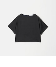 ポリエステル スエードライク クロップドTシャツ