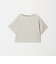 ポリエステル スエードライク クロップドTシャツ