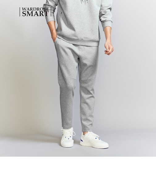 【WARDROBE SMART】ダブルニット イージーパンツ/セットアップ対応