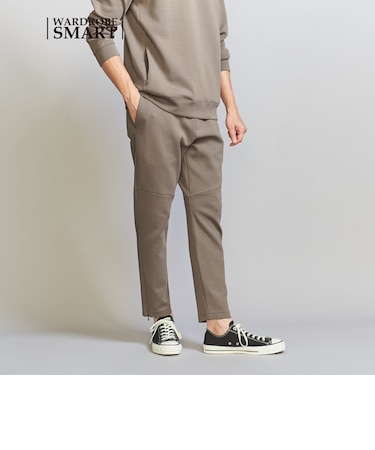 【WARDROBE SMART】ダブルニット イージーパンツ/セットアップ対応