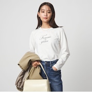 ロゴ ロングスリーブ カットソー