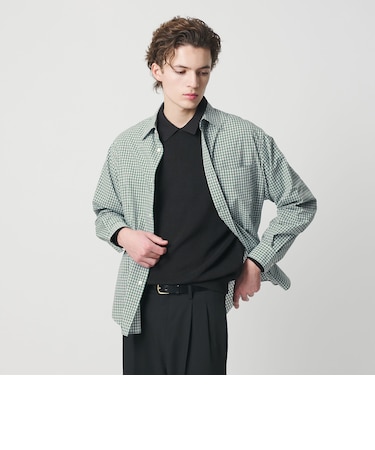 ブロード チェック レギュラー シャツ FORM型