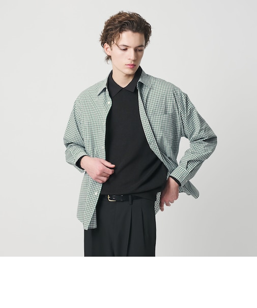 ブロード チェック レギュラー シャツ FORM型