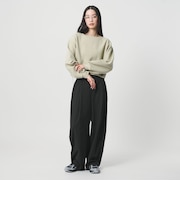 タック カーブパンツ ウォッシャブル
