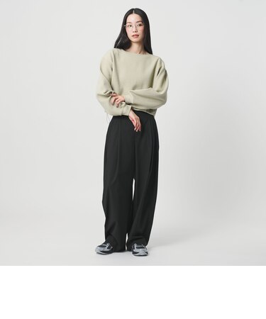 タック カーブパンツ ウォッシャブル