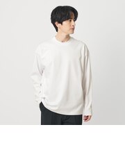 プラチナ ポンチ クルーネック カットソー 抗菌防臭