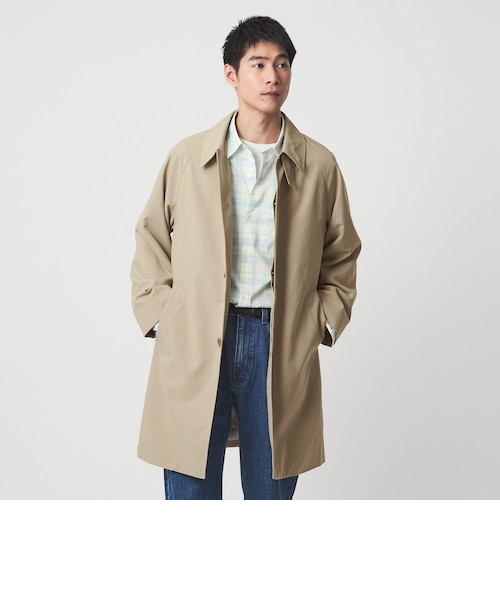 green label ナイロンオックス ステンカラーコート ‐撥水‐ ナイロンオックス ステンカラーコート ‐撥水‐｜ユナイテッドアローズ