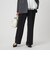 ［size SHORT/TALLあり］パウドレ ワイド パンツ ウォッシャブル ストレッチ
