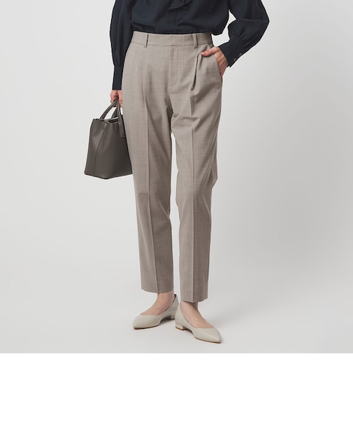 ［size SHORT/TALLあり］カチリラ テーパードパンツ ウォッシャブル ストレッチ