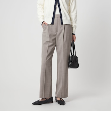 ［size SHORT/TALLあり］カチリラ ストレート パンツ ウォッシャブル ストレッチ