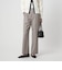 ［size SHORT/TALLあり］カチリラ ストレート パンツ ウォッシャブル ストレッチ
