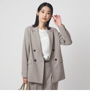 ［size SHORTあり］カチリラ ダブル ジャケット  ウォッシャブル ストレッチ