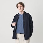 7.5oz サテンデニム レギュラー グランデ シャツ GRANDE型