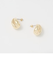 3ライン ハーフボール ピアス