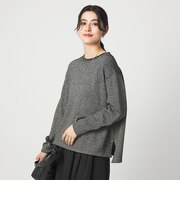 スラブ ニット プルオーバー ウォッシャブル