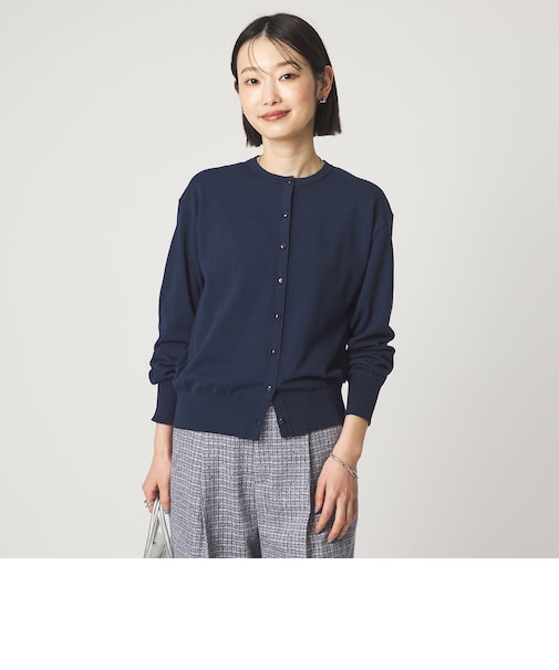＜1_OF MINE＞クルーネック ニット カーディガン