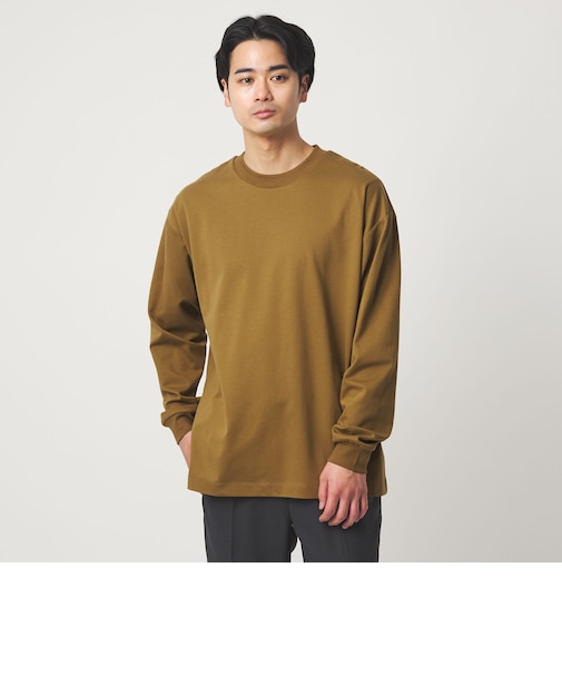 ALBINI ハイゲージ モクロディ クルーネック カットソー
