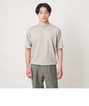MTB コットン ハイゲージ モックネック ニット Tシャツ