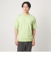 MTB コットン ハイゲージ モックネック ニット Tシャツ