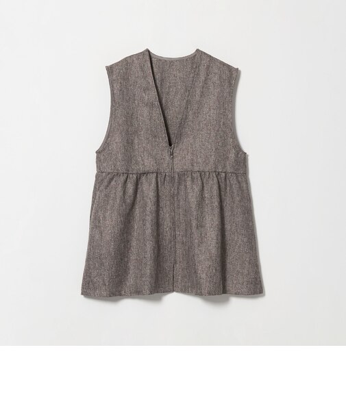 ツイードライク ペプラムジレ ‐ウォッシャブル‐＜A DAY IN THE LIFE＞