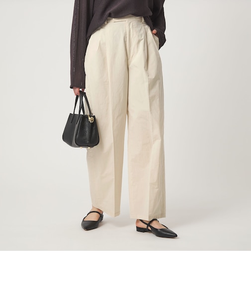 FAbRICA 2タック ワイド パンツ