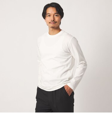 シャイニー ポンチ ジャストカットソー<A DAY IN THE LIFE>