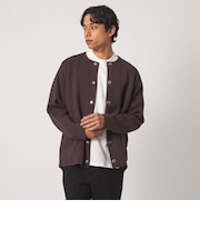 ハイゲージ ミラノリブ カーディガン+Tシャツ-セットアイテム・ウォッシャブル-<A DAY IN THE LIFE>
