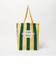＜CITEN＞くるくるパッチンストライプトート