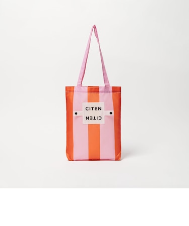 ＜CITEN＞くるくるパッチンストライプトートS
