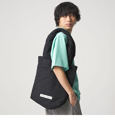 ＜CITEN＞パファーストライプトートバッグ