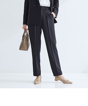 ［size SHORT/TALLあり］パウドレ テーパード パンツ ウォッシャブル ストレッチ