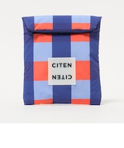 ＜CITEN＞パデッドチェックポーチMサイズ