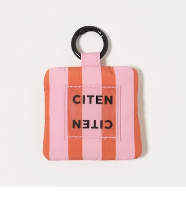 ＜CITEN＞パフストライプミラーチャーム