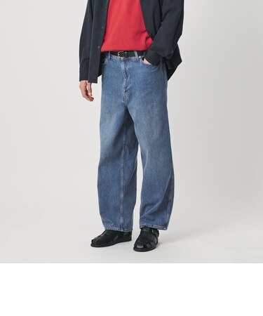 フェード バギー テーパード 5P デニムパンツ NO.9