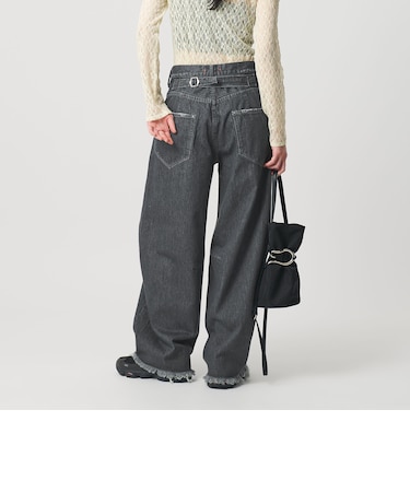 【別注】＜NEEDBY heritage＞カーブデニムパンツ