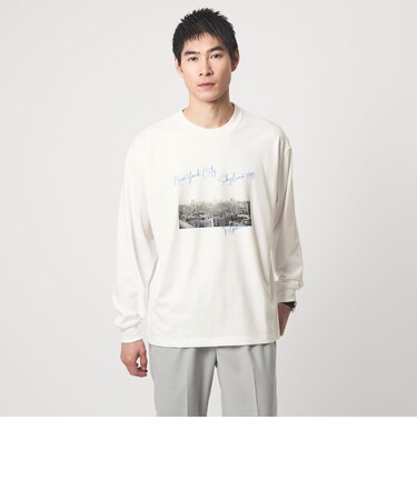 【別注】<Filphies>ニューヨーク フォト 長袖 Tシャツ