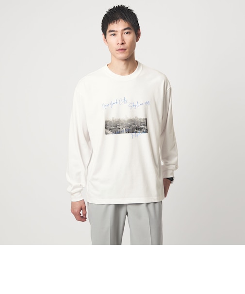 【別注】<Filphies>ニューヨーク フォト 長袖 Tシャツ