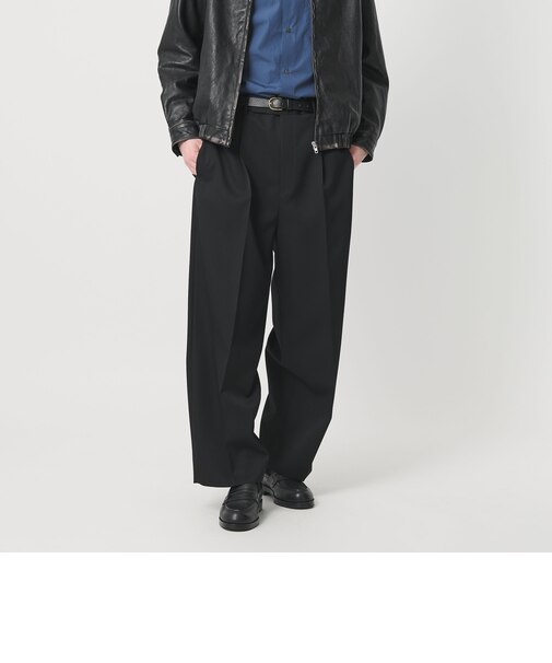 HI‐LINE ウーステッド ハイウエスト スラックス 26SS