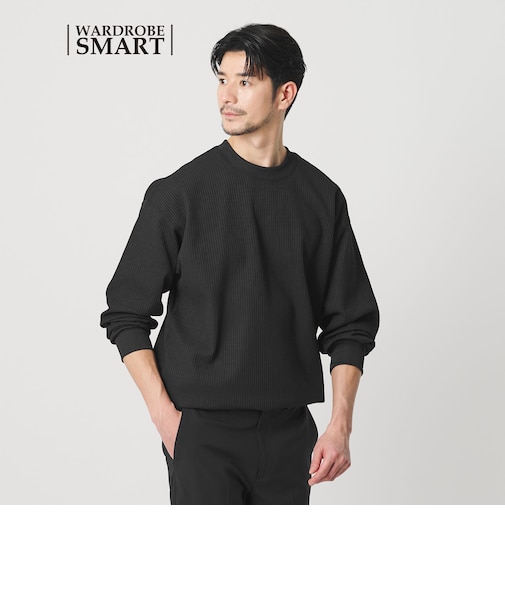 【WARDROBE SMART】テックサーマル アジャスト カットソー【吸水速乾】