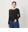 ハイツイストコットン シアークレープ ロングスリーブTシャツ