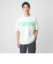 【別注】＜CHUMS＞GLR ライン ポケット 半袖 Tシャツ