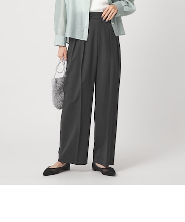 ［size SHORT/TALLあり］Daily Chic コンフィ― ワイド パンツ