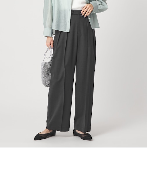 ［size SHORT/TALLあり］Daily Chic コンフィ― ワイド パンツ