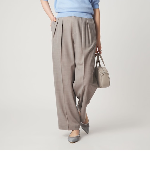 ［size SHORT/TALLあり］Daily Chic コンフィ― ワイド パンツ